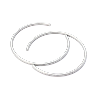 72B彈簧鋼銀灰色環保達克羅DACROMET(192/720h)孔用鋼絲擋圈GB895.1